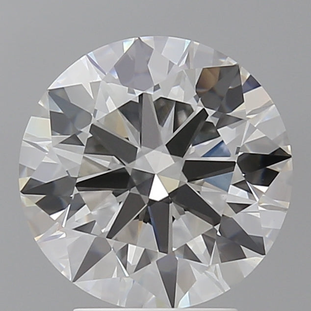 3.53 Carat Round Shaped, Ideal Cut, F Color, VVS2 Clarity, IGI Certified Lab Grown Diamond