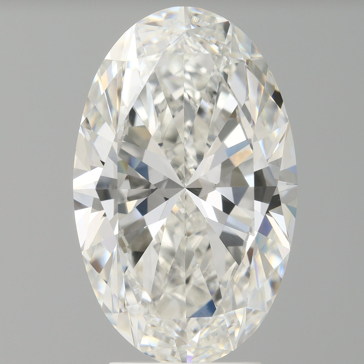 4.07 Carat Oval Shaped, Ideal Cut, E Color, VVS2 Clarity, IGI Certified Lab Grown Diamond