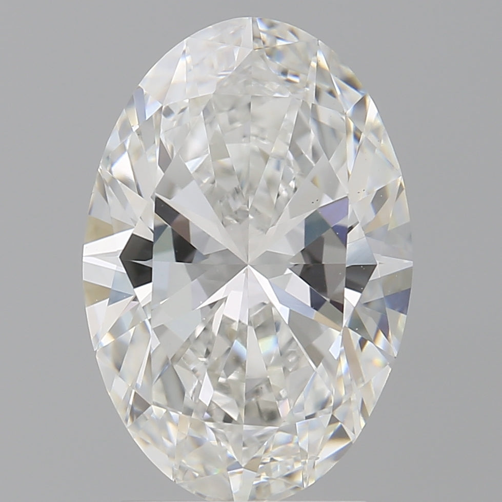 2.91 Carat Oval Shaped, Ideal Cut, F Color, VS1 Clarity, IGI Certified Lab Grown Diamond