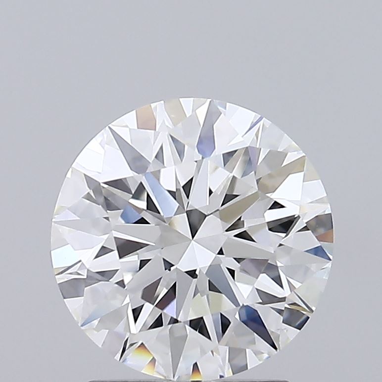 2.11 Carat Round Shaped, Ideal Cut, F Color, VVS2 Clarity, IGI Certified Lab Grown Diamond
