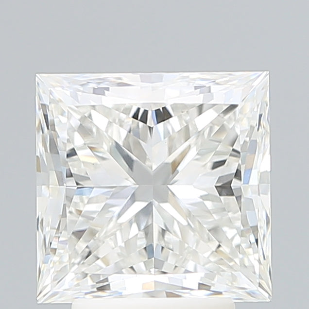 4.00 Carat Princess Shaped, Ideal Cut, F Color, VS1 Clarity, IGI Certified Lab Grown Diamond