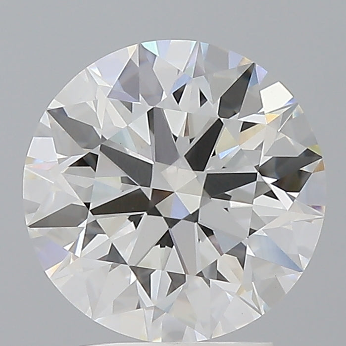 3.04 Carat Round Shaped, Ideal Cut, F Color, VVS2 Clarity, IGI Certified Lab Grown Diamond