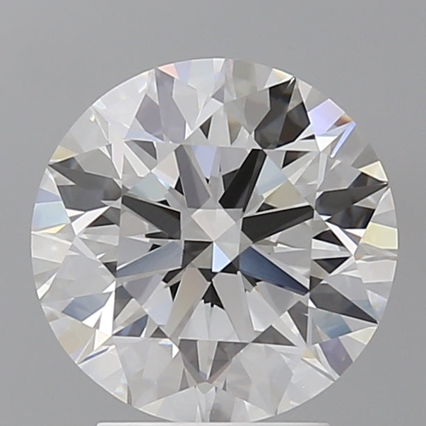 3.08 Carat Round Shaped, Ideal Cut, F Color, VVS2 Clarity, IGI Certified Lab Grown Diamond