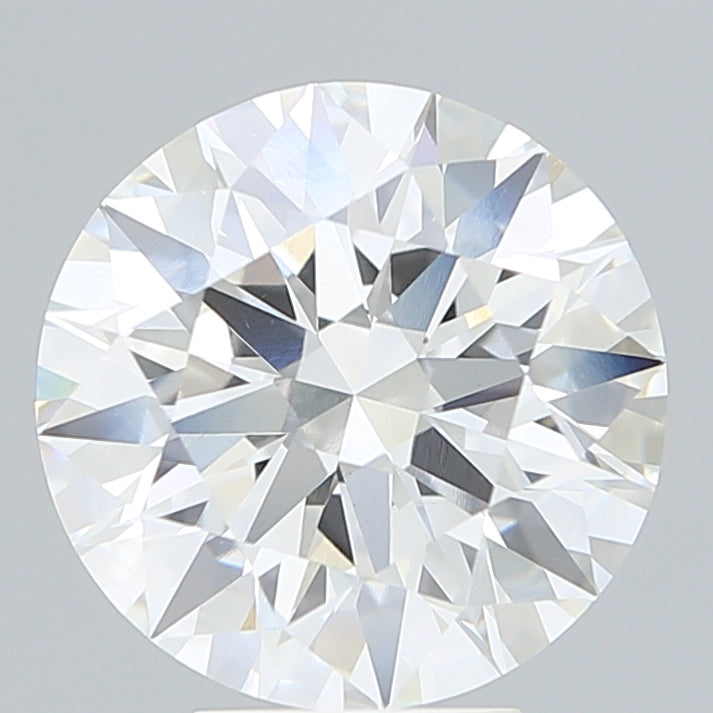 5.43 Carat Round Shaped, Ideal Cut, F Color, VS1 Clarity, IGI Certified Lab Grown Diamond