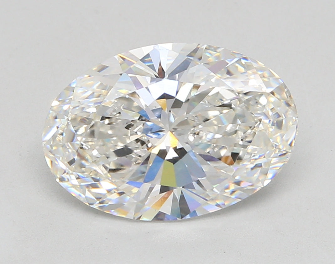 4.82 Carat Oval Shaped, Ideal Cut, F Color, VS1 Clarity, IGI Certified Lab Grown Diamond