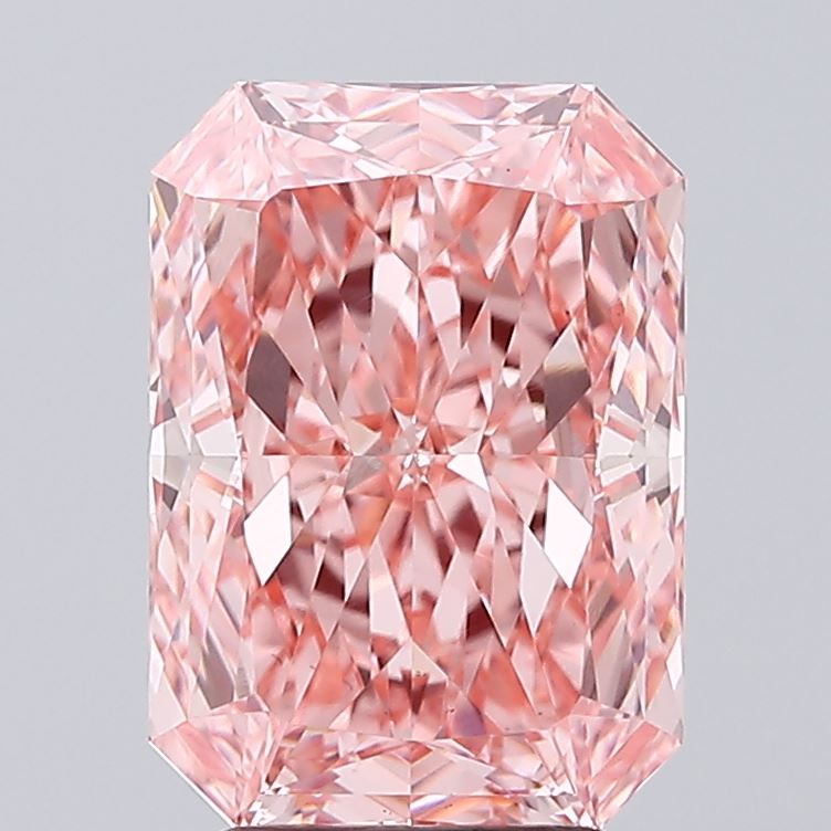 3.60 Carat Radiant Shaped, Excellent Cut, VS1 Clarity, IGI Certified Lab Grown Diamond