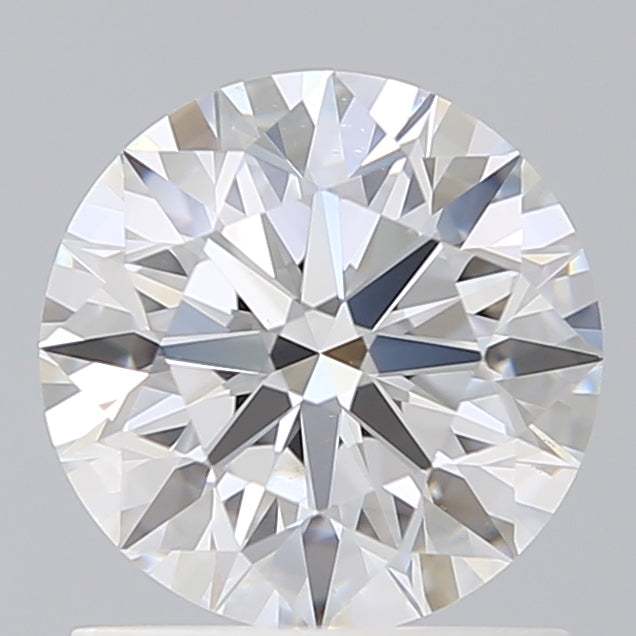 1.21 Carat Round Shaped, Ideal Cut, D Color, VS1 Clarity, IGI Certified Lab Grown Diamond