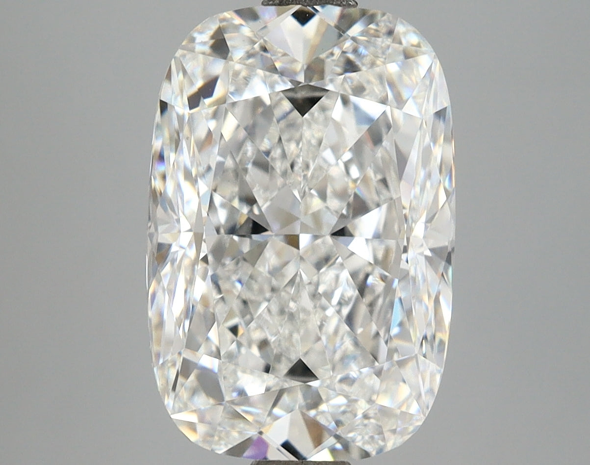 5.08 Carat Cushion Shaped, Ideal Cut, D Color, VVS2 Clarity, IGI Certified Lab Grown Diamond