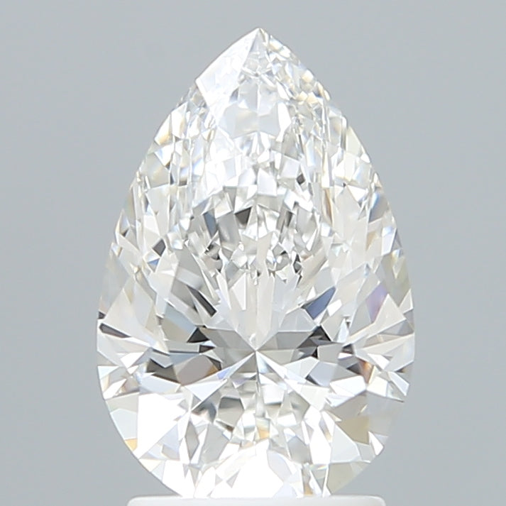 2.28 Carat Pear Shaped, Excellent Cut, E Color, VVS2 Clarity, IGI Certified Lab Grown Diamond