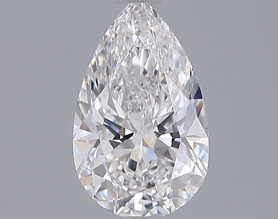 1.55 Carat Pear Shaped, Ideal Cut, D Color, VVS1 Clarity, IGI Certified Lab Grown Diamond