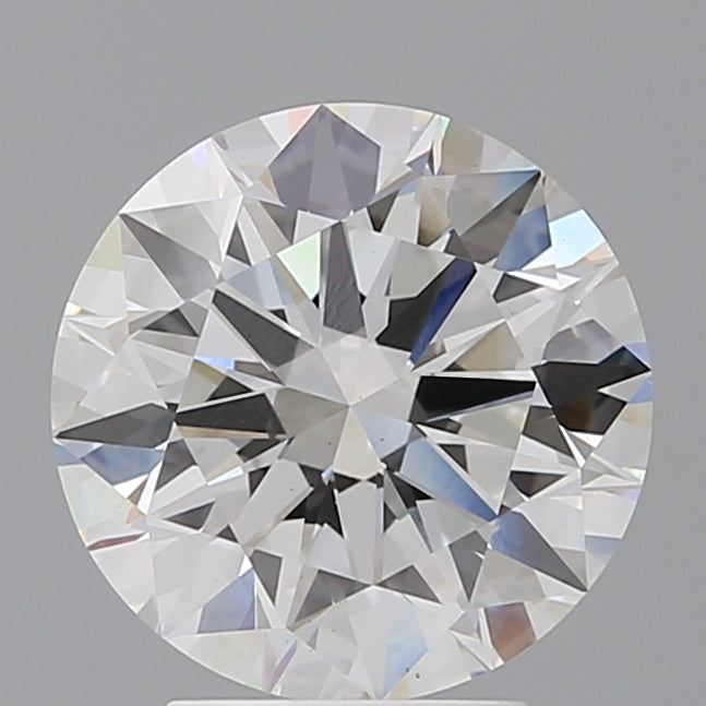 3.59 Carat Round Shaped, Excellent Cut, F Color, VS1 Clarity, IGI Certified Lab Grown Diamond