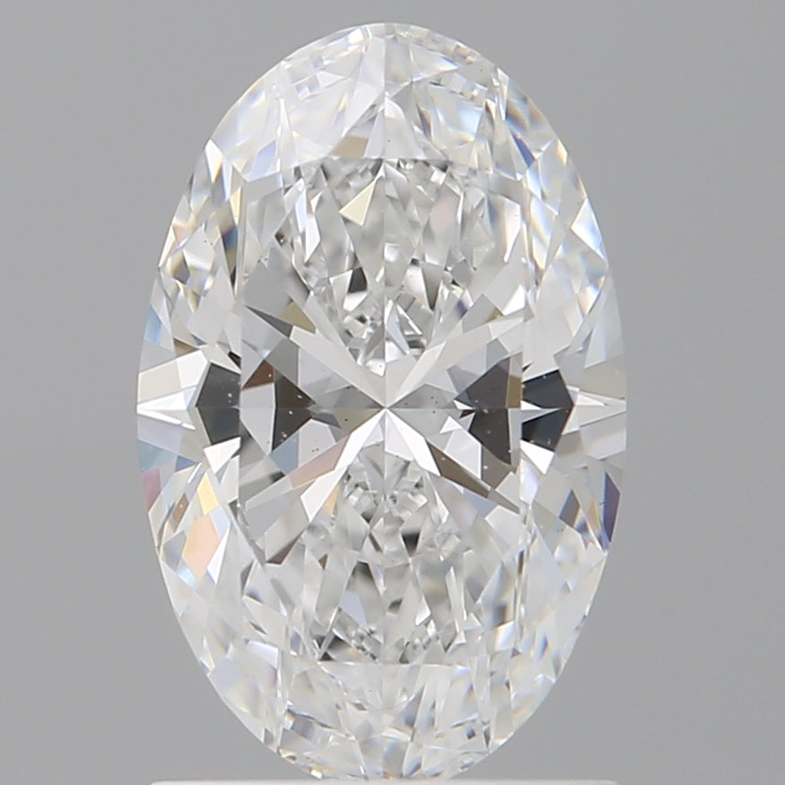 1.59 Carat Oval Shaped, Excellent Cut, D Color, VS1 Clarity, IGI Certified Lab Grown Diamond