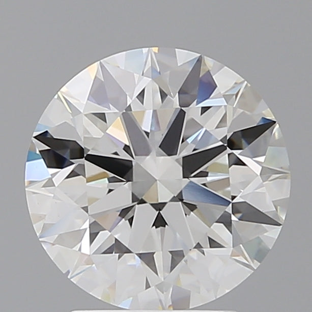 3.07 Carat Round Shaped, Ideal Cut, F Color, VVS2 Clarity, IGI Certified Lab Grown Diamond