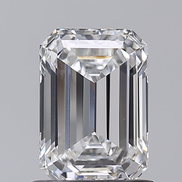1.01 Carat Emerald Shaped, Excellent Cut, E Color, VVS2 Clarity, IGI Certified Lab Grown Diamond