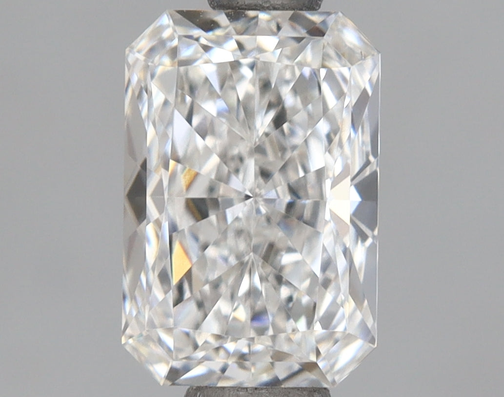 1.05 Carat Radiant Shaped, Ideal Cut, E Color, IF Clarity, IGI Certified Lab Grown Diamond