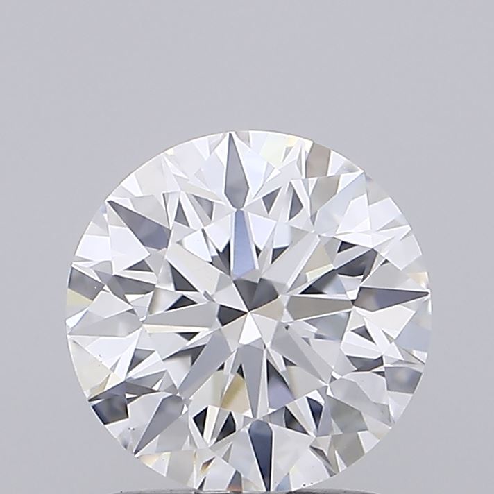 1.59 Carat Round Shaped, Ideal Cut, D Color, VS1 Clarity, IGI Certified Lab Grown Diamond