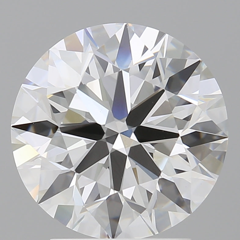 3.01 Carat Round Shaped, Ideal Cut, F Color, VVS2 Clarity, IGI Certified Lab Grown Diamond