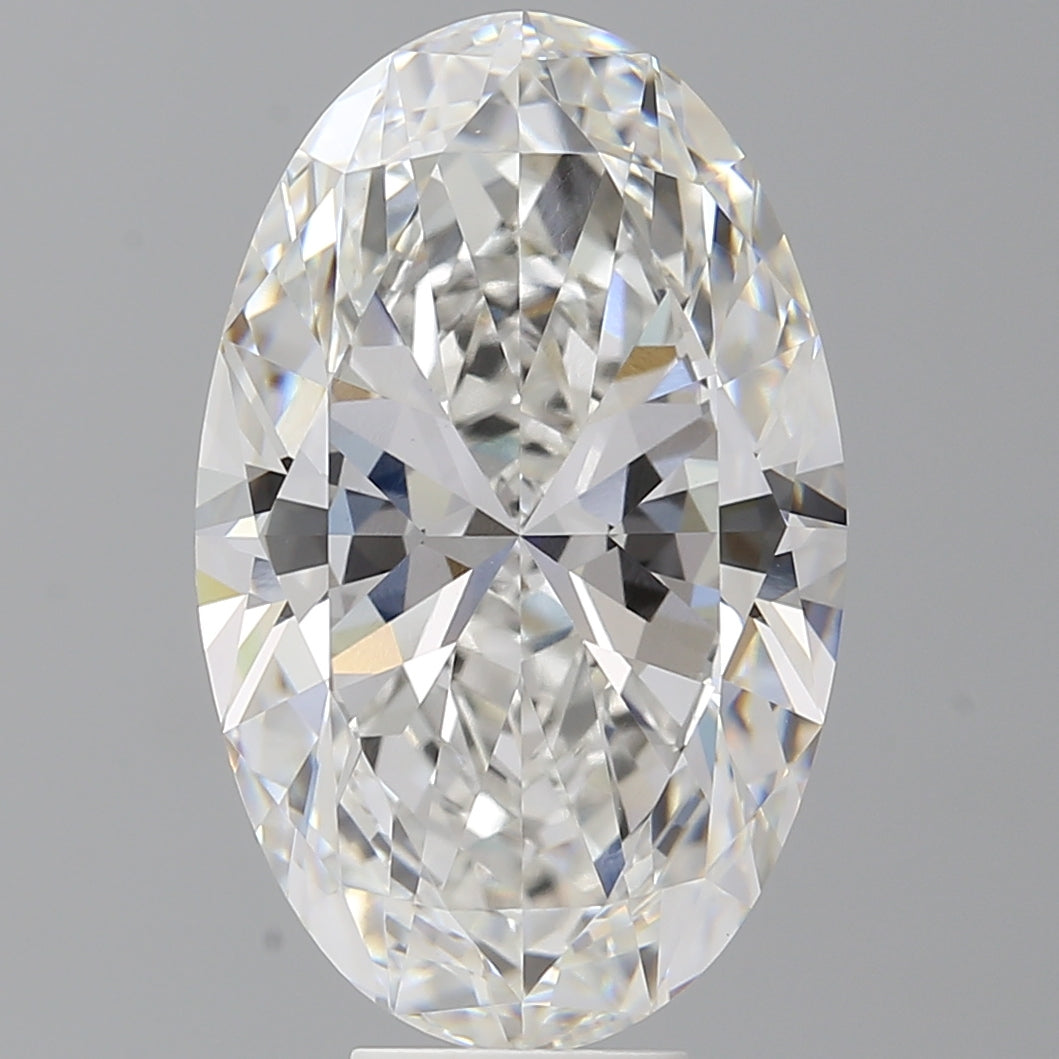 9.08 Carat Oval Shaped, Ideal Cut, E Color, VVS2 Clarity, IGI Certified Lab Grown Diamond