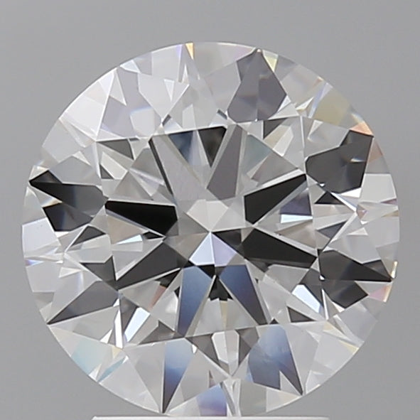 3.05 Carat Round Shaped, Ideal Cut, F Color, VVS2 Clarity, IGI Certified Lab Grown Diamond