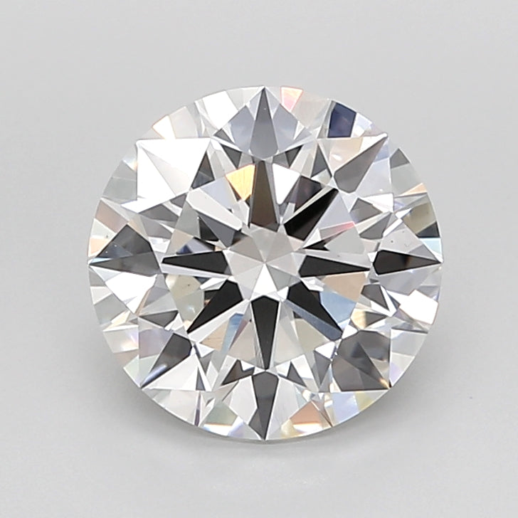 3.53 Carat Round Shaped, Ideal Cut, D Color, VS1 Clarity, IGI Certified Lab Grown Diamond