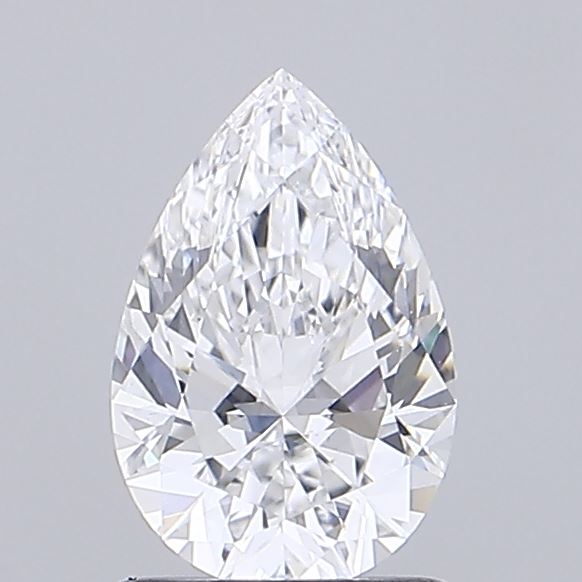 1.03 Carat Pear Shaped, Ideal Cut, D Color, VVS2 Clarity, IGI Certified Lab Grown Diamond