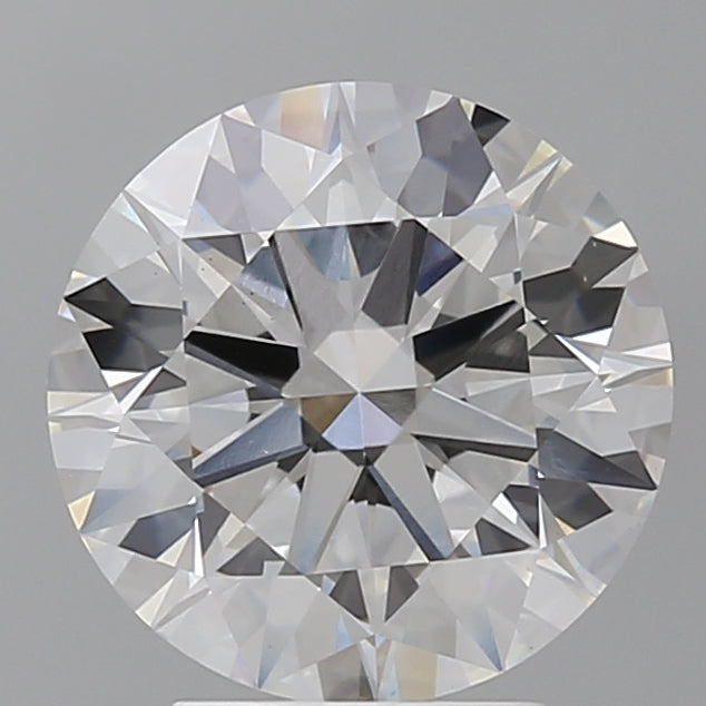 3.55 Carat Round Shaped, Ideal Cut, E Color, VS1 Clarity, IGI Certified Lab Grown Diamond