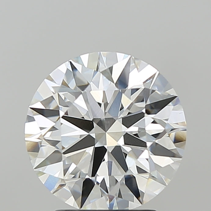 3.08 Carat Round Shaped, Ideal Cut, F Color, VVS2 Clarity, IGI Certified Lab Grown Diamond