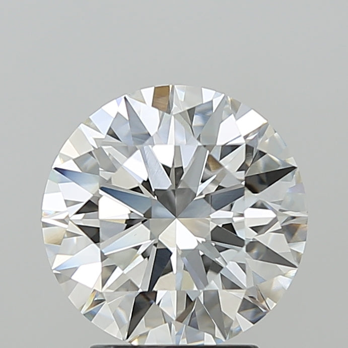 3.05 Carat Round Shaped, Ideal Cut, F Color, VVS2 Clarity, IGI Certified Lab Grown Diamond