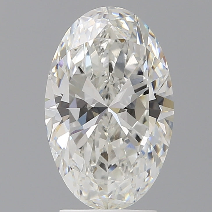 3.08 Carat Oval Shaped, Ideal Cut, F Color, VS1 Clarity, IGI Certified Lab Grown Diamond