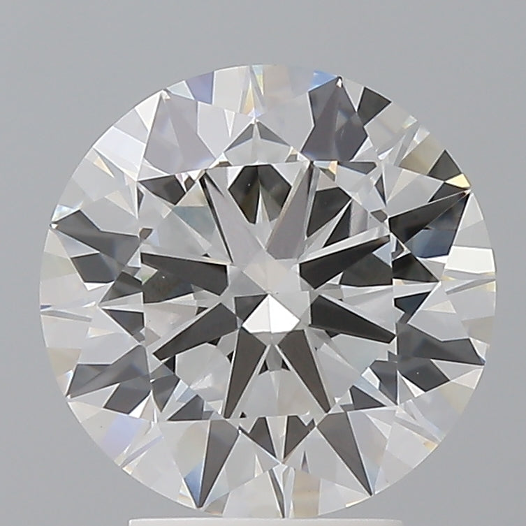 3.59 Carat Round Shaped, Ideal Cut, E Color, VVS2 Clarity, IGI Certified Lab Grown Diamond