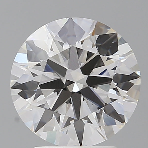 3.04 Carat Round Shaped, Ideal Cut, E Color, VS1 Clarity, IGI Certified Lab Grown Diamond