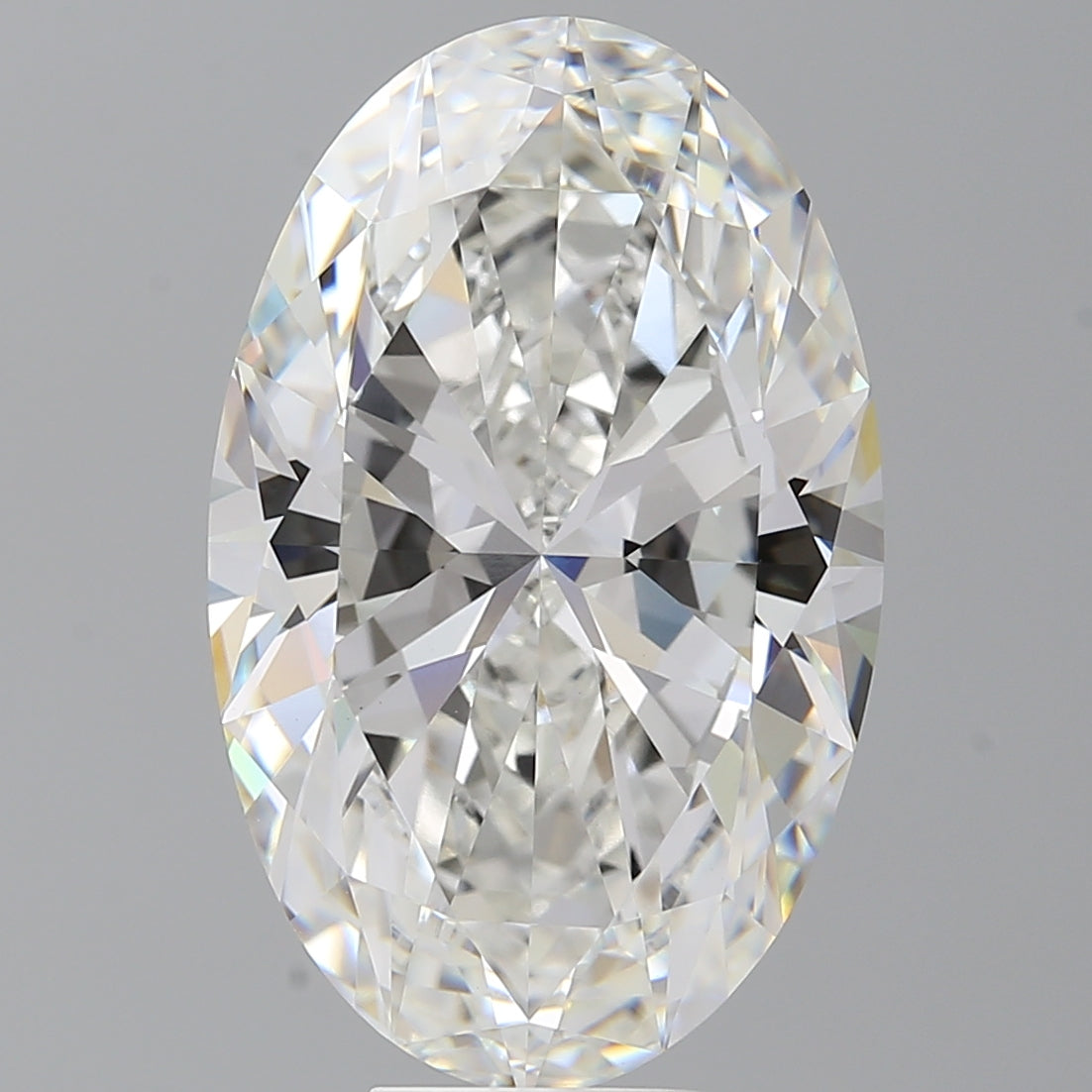 10.57 Carat Oval Shaped, Ideal Cut, F Color, VVS2 Clarity, IGI Certified Lab Grown Diamond