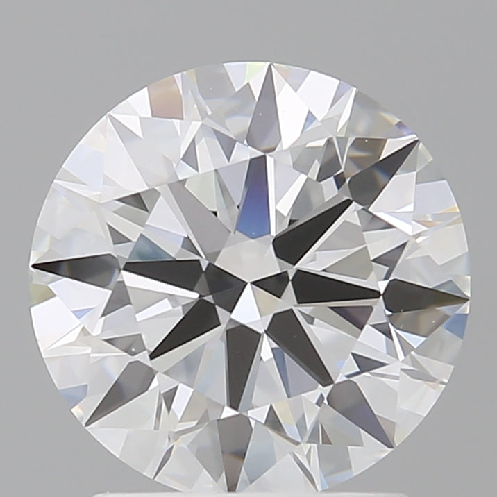 2.03 Carat Round Shaped, Ideal Cut, E Color, VVS2 Clarity, IGI Certified Lab Grown Diamond