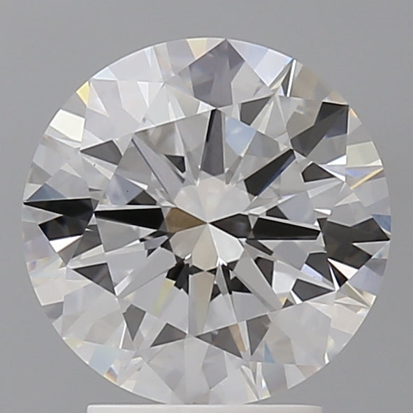 3.02 Carat Round Shaped, Excellent Cut, E Color, VVS2 Clarity, IGI Certified Lab Grown Diamond