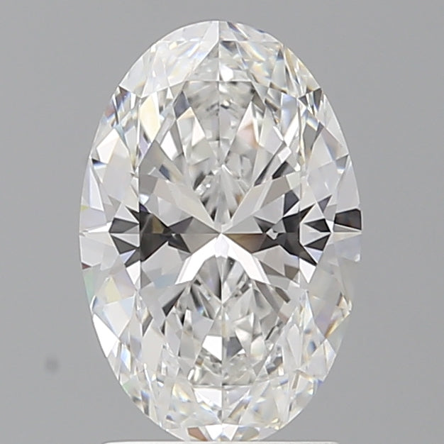 2.10 Carat Oval Shaped, Ideal Cut, E Color, VVS2 Clarity, IGI Certified Lab Grown Diamond
