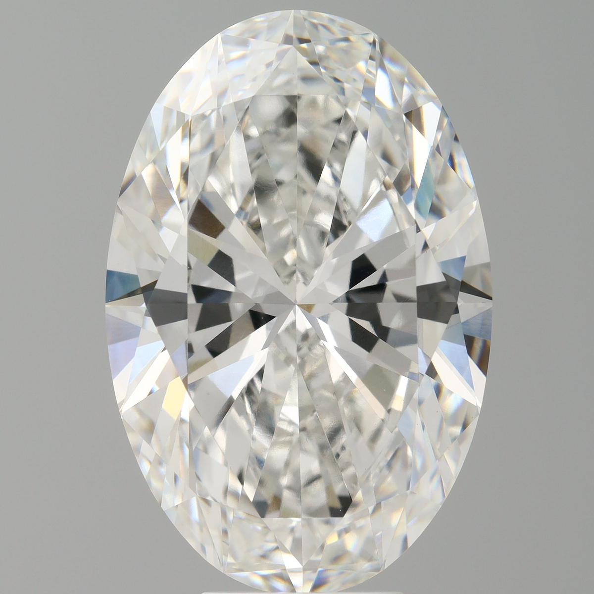 8.02 Carat Oval Shaped, Ideal Cut, F Color, VVS2 Clarity, IGI Certified Lab Grown Diamond