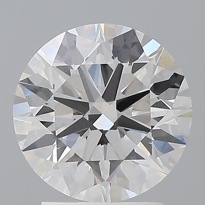 2.54 Carat Round Shaped, Ideal Cut, E Color, VVS2 Clarity, IGI Certified Lab Grown Diamond