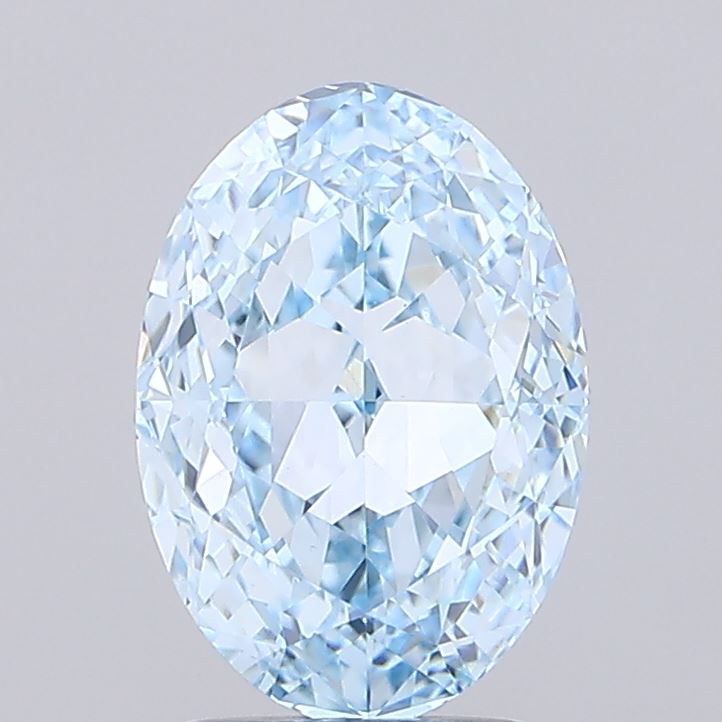 3.02 Carat Oval Shaped, Ideal Cut, VS1 Clarity, IGI Certified Lab Grown Diamond