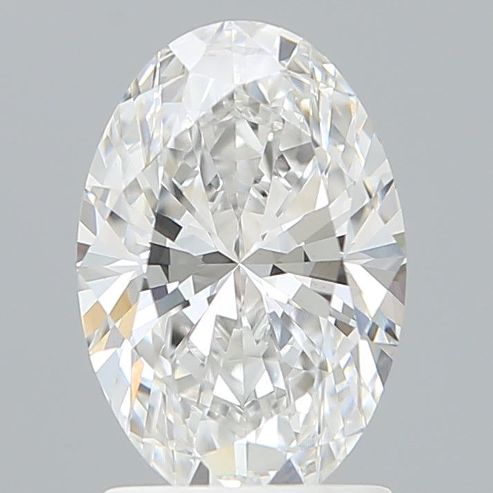 1.77 Carat Oval Shaped, Ideal Cut, E Color, VVS2 Clarity, IGI Certified Lab Grown Diamond