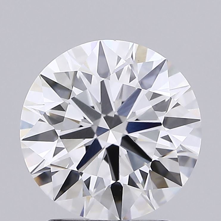2.26 Carat Round Shaped, Ideal Cut, E Color, VVS2 Clarity, IGI Certified Lab Grown Diamond