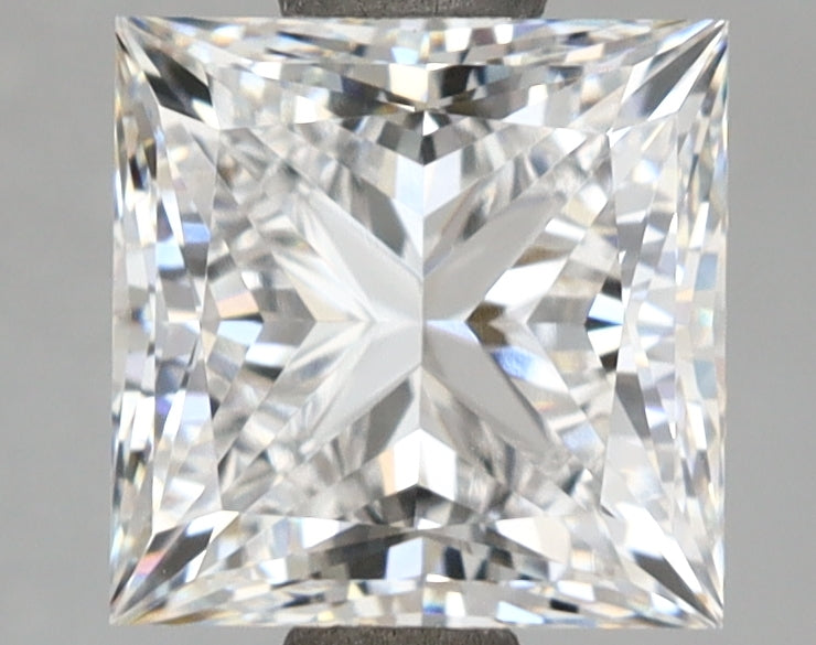 2.51 Carat Princess Shaped, Ideal Cut, E Color, VVS1 Clarity, IGI Certified Lab Grown Diamond