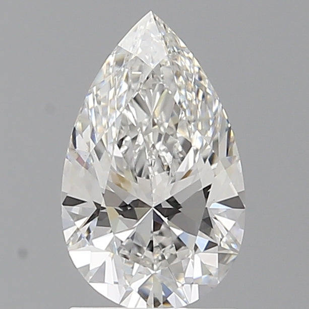 1.58 Carat Pear Shaped, Excellent Cut, E Color, VVS2 Clarity, IGI Certified Lab Grown Diamond