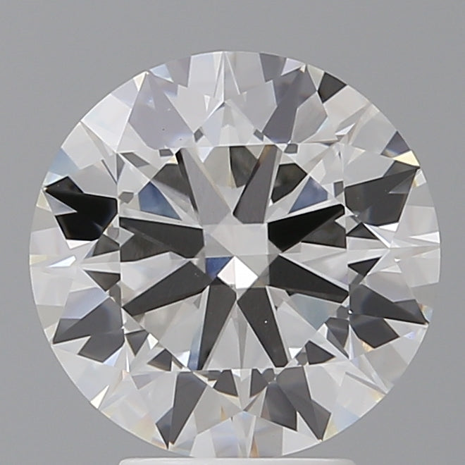 4.06 Carat Round Shaped, Ideal Cut, E Color, VVS2 Clarity, IGI Certified Lab Grown Diamond