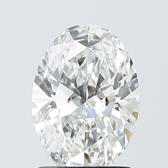 1.60 Carat Oval Shaped, Ideal Cut, E Color, VVS2 Clarity, IGI Certified Lab Grown Diamond