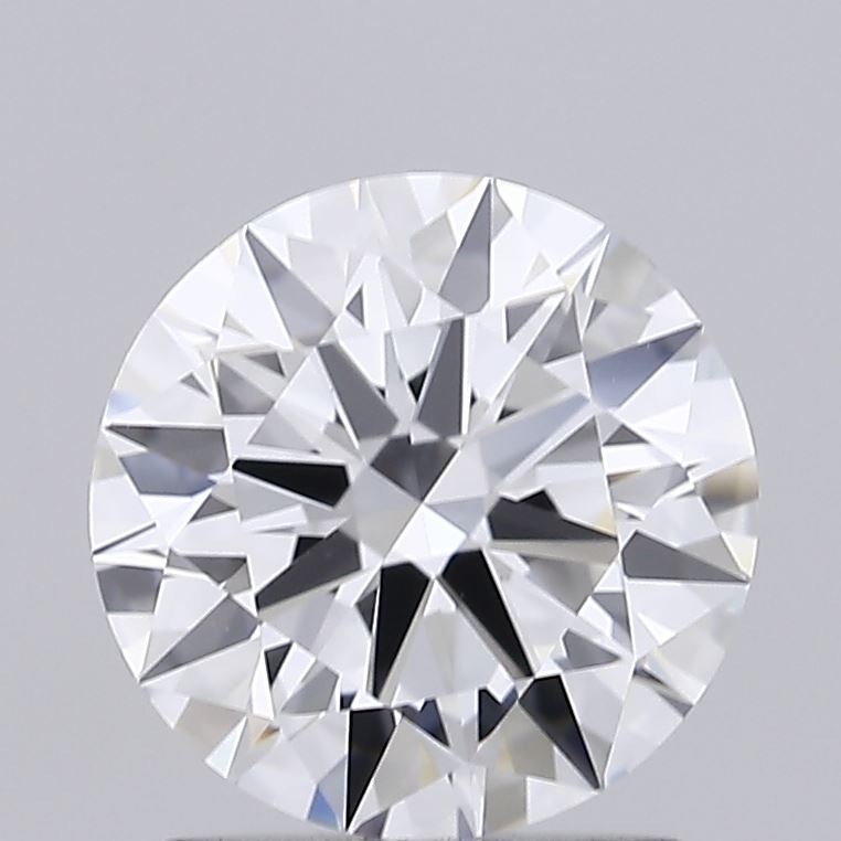 1.54 Carat Round Shaped, Ideal Cut, D Color, VVS2 Clarity, IGI Certified Lab Grown Diamond