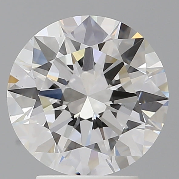 3.02 Carat Round Shaped, Excellent Cut, F Color, VS1 Clarity, IGI Certified Lab Grown Diamond