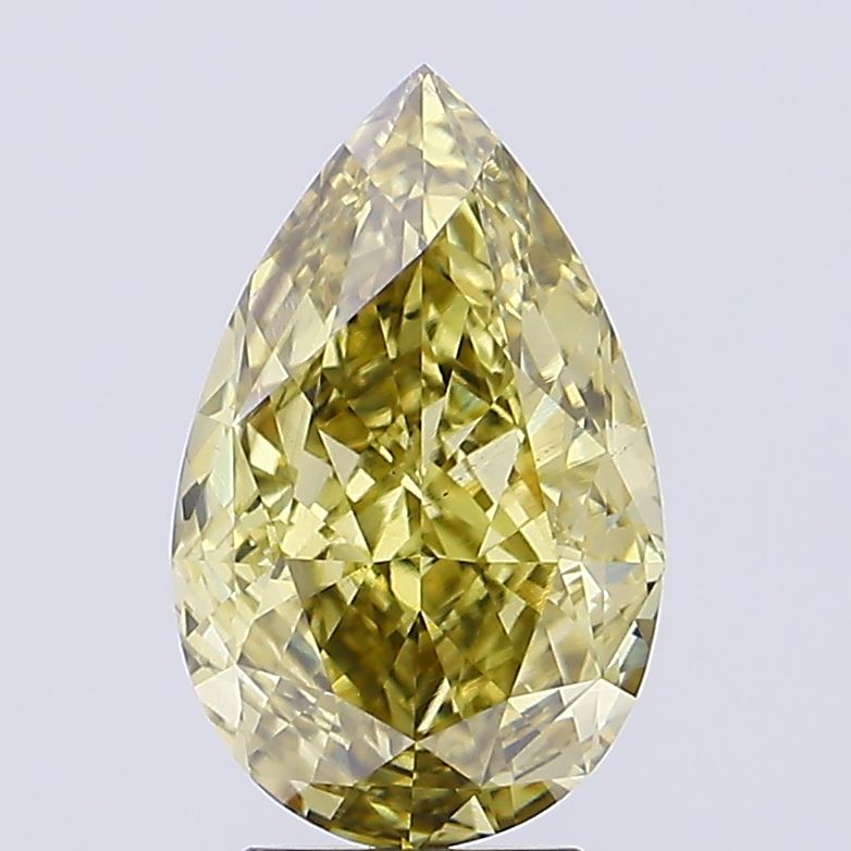 3.59 Carat Pear Shaped, Excellent Cut, VS1 Clarity, IGI Certified Lab Grown Diamond