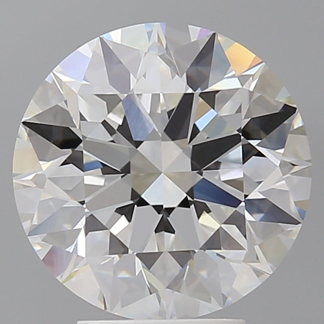 4.51 Carat Round Shaped, Excellent Cut, E Color, VVS2 Clarity, IGI Certified Lab Grown Diamond