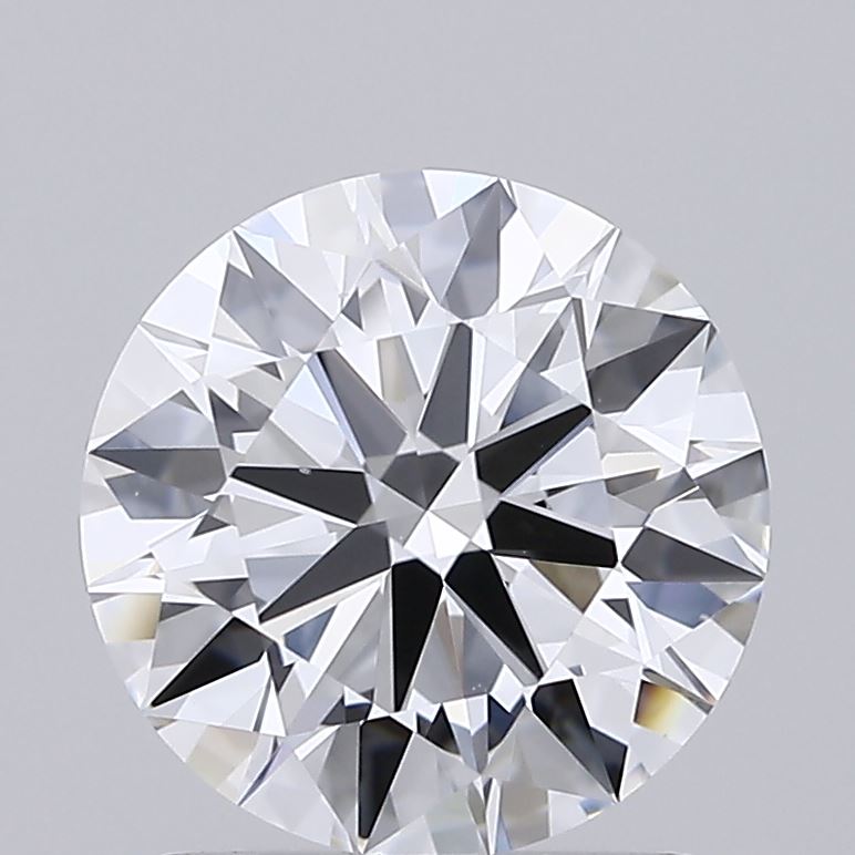 1.51 Carat Round Shaped, Ideal Cut, D Color, VS1 Clarity, IGI Certified Lab Grown Diamond