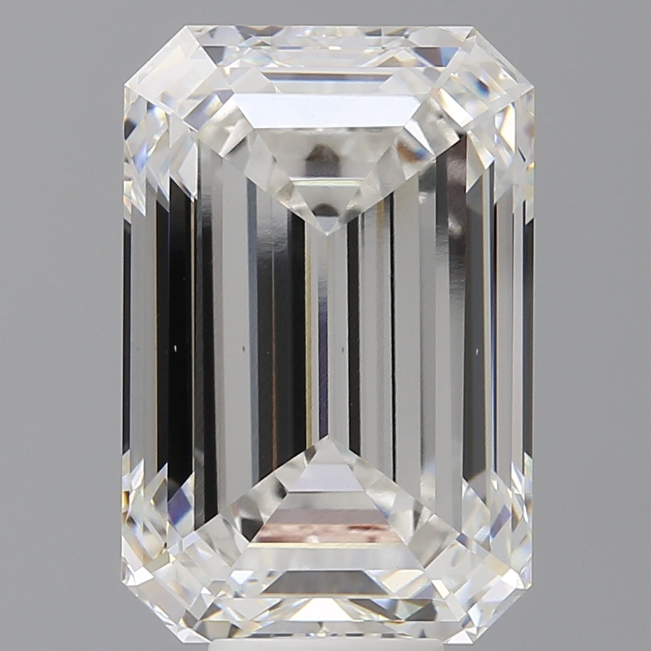 11.55 Carat Emerald Shaped, Ideal Cut, F Color, VS1 Clarity, IGI Certified Lab Grown Diamond